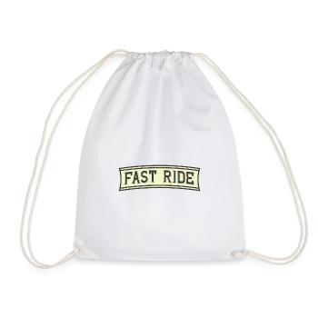 Trajet rapide - Sac de sport léger - blanc - Devant