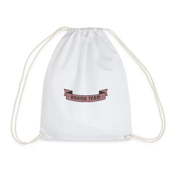 Boxing Team - Drawstring Bag - white - Front