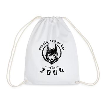 20. Geburtstag Tenir le mal à distance depuis 11/2004 - Sac de sport léger - blanc - Devant