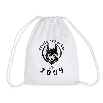 16ème Anniversaire Tenir le mal à distance depuis 05/2009 - Sac de sport léger - blanc - Devant
