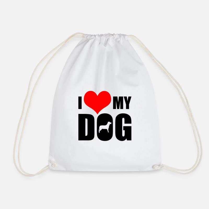 Chien, chien - Sac de sport léger - blanc