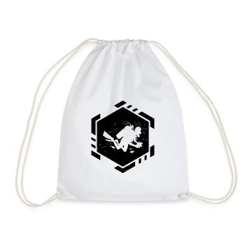 Plongée sous-marine Tauchen Diver Scuba Diver - Sac de sport léger - blanc - Devant
