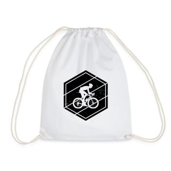 Vélo de route Vélo de route Vélo de route pour hommes Vélo de route - Sac de sport léger - blanc - Devant