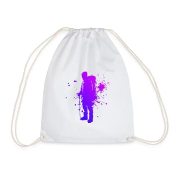 Femmes Hommes Bloc Grimpeur Bloc - Sac de sport léger - blanc - Devant