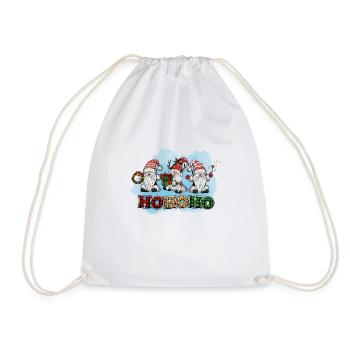 Weihnachten Père Noël Joyeux Noël - Sac de sport léger - blanc - Devant
