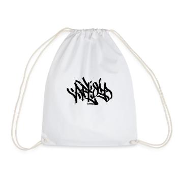 Arkoz Cali Tshirt Graffiti Design Artiste - Sac de sport léger - blanc - Devant