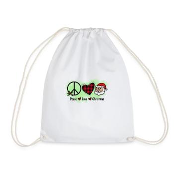 Weihnachten Père Noël Joyeux Noël - Sac de sport léger - blanc - Devant