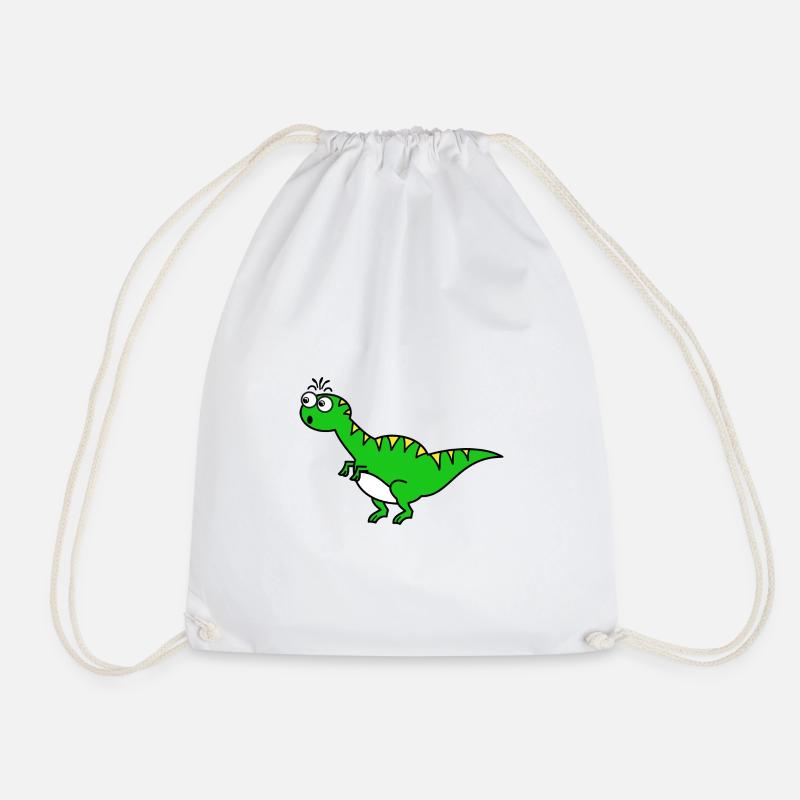 Dino Vert - Sac de sport léger - blanc
