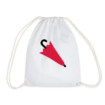 parapluie - Sac de sport léger - blanc - Devant