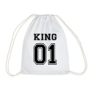 KING - Sac de sport léger - blanc - Devant