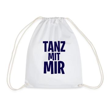 Tanz mit mir - Turnbeutel - Weiß - Vorne