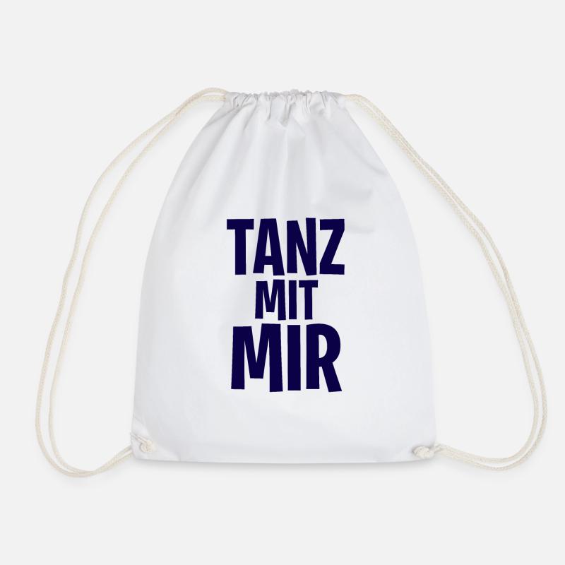 Tanz mit mir - Turnbeutel - Weiß
