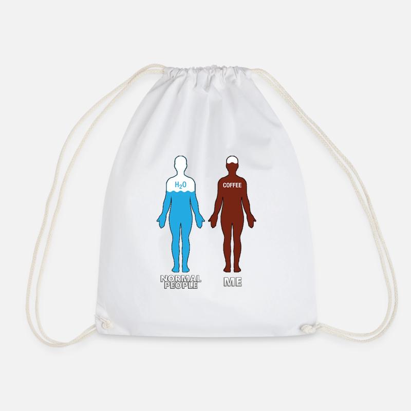 LES GENS NORMAUX ET MOI - Sac de sport léger - blanc