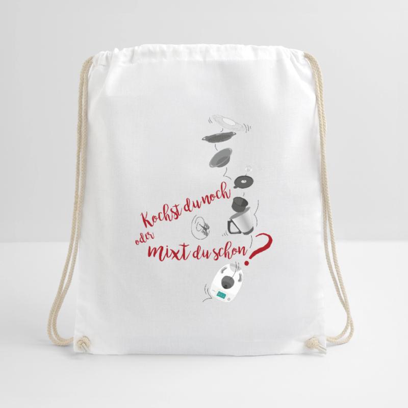 Kochst du noch oder mixt du schon? oder Kochen 2.0 Turnbeutel