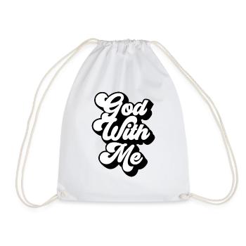 Proverbes chrétiens - Sac de sport léger - blanc - Devant