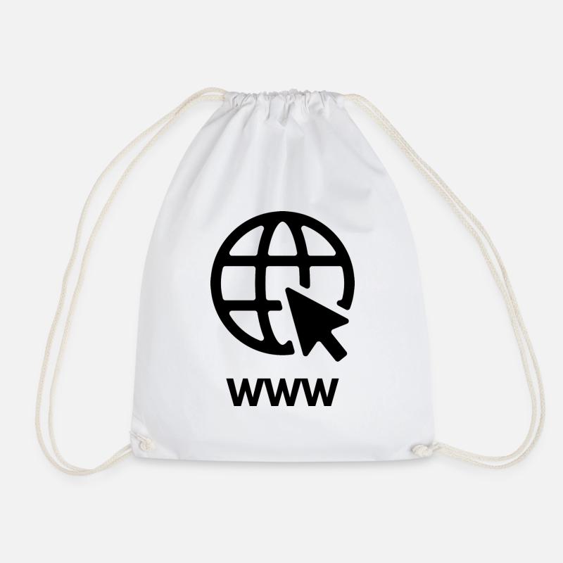 Internet - Sac de sport léger - blanc