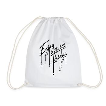 Dicton de sagesse graffiti - Sac de sport léger - blanc - Devant