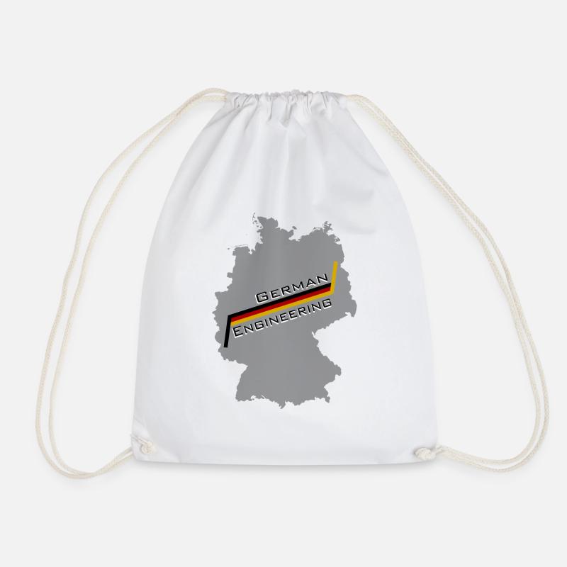 German Engineering - Drawstring Bag - white