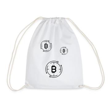 Bitcoin Trading Crypto Stocks - Sac de sport léger - blanc - Devant