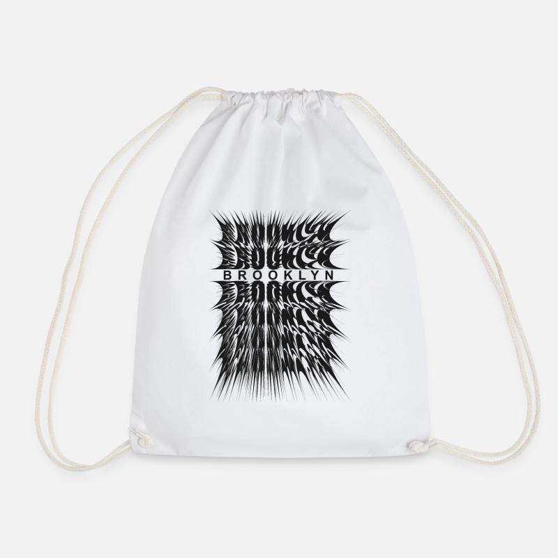 Brooklyn - Drawstring Bag - white