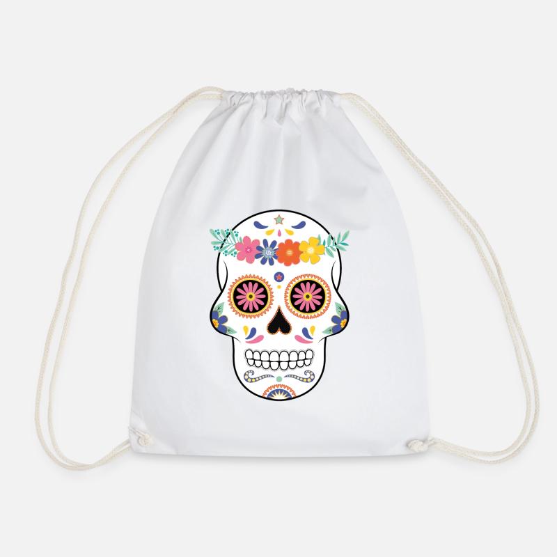 Día de los Muertos - Turnbeutel - Weiß