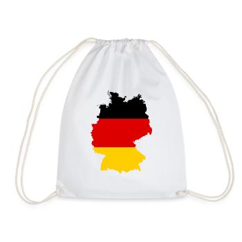 Deutschland - Turnbeutel - Weiß - Vorne