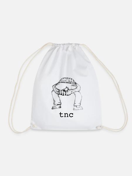 TNC SCHWARZ - Turnbeutel - Weiß