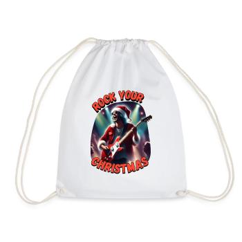 Rocher Noël 2 - Sac de sport léger - blanc - Devant
