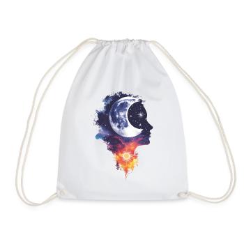 Félicité éthérée - Sac de sport léger - blanc - Devant