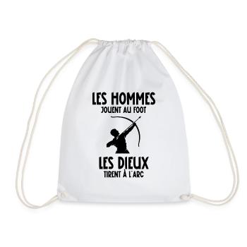 les dieux tirent à l'arc - Sac de sport léger - blanc - Devant