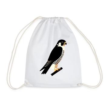 Faucon pèlerin - Sac de sport léger - blanc - Devant