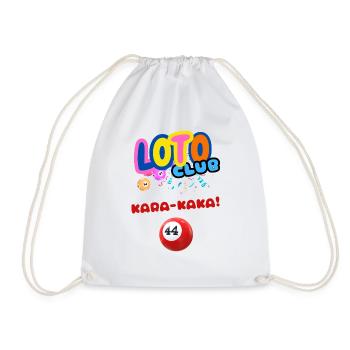 Loto - Bingo - 44 - Karakaka - Sac de sport léger - blanc - Devant