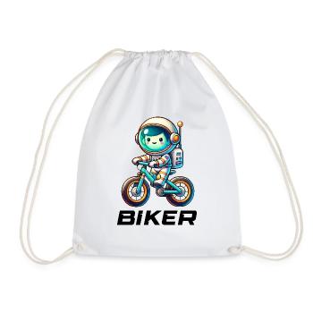 Astronaute Bike Biker - Sac de sport léger - blanc - Devant