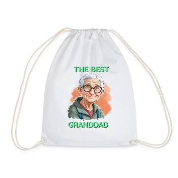 Le meilleur grand-père - Sac de sport léger - blanc - Devant