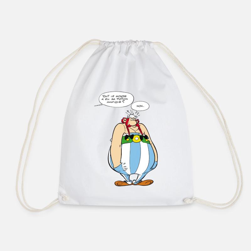 Asterix & Obelix - Obelix boudeur - Sac de sport léger - blanc