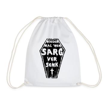 Encore un cercueil coulé - Sac de sport léger - blanc - Devant