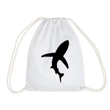 hai_1 - Sac de sport léger - blanc - Devant