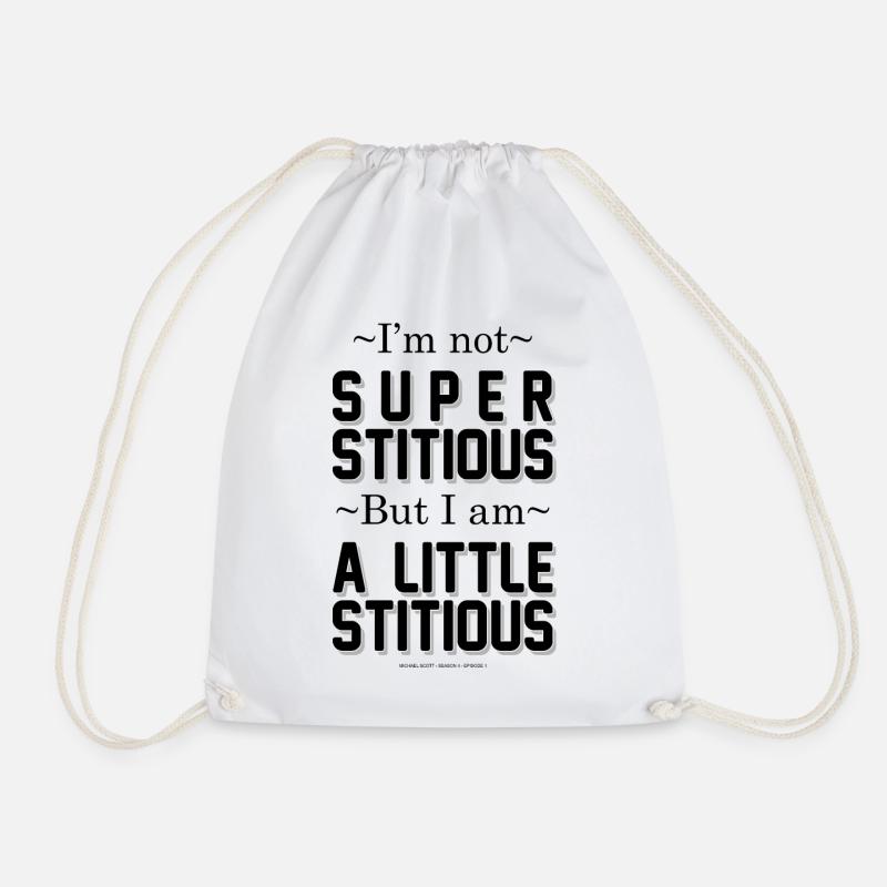 The Office Dunder Mifflin Graphic - Drawstring Bag - white