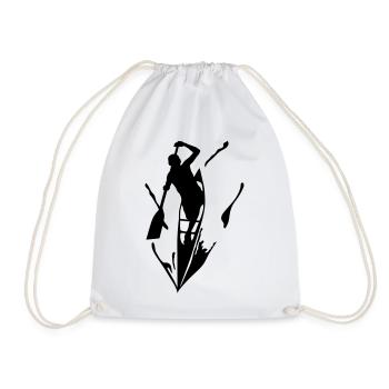 Canoe - Drawstring Bag - white - Front