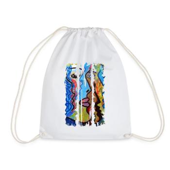 Graffiti - Sac de sport léger - blanc - Devant