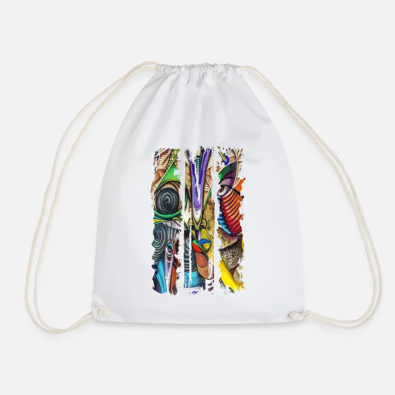 Graffiti - Sac de sport léger - blanc