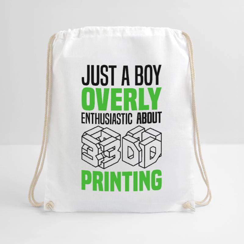 3D Printing | 3D Printer Technology Hobby Gift Idea Drawstring Bag