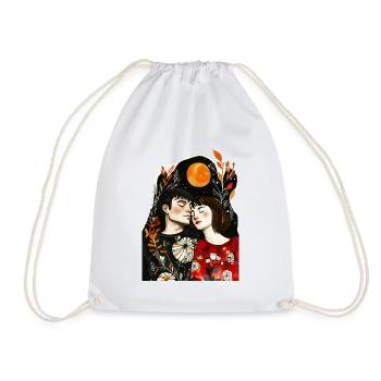 L’amour est partout - Sac de sport léger - blanc - Devant