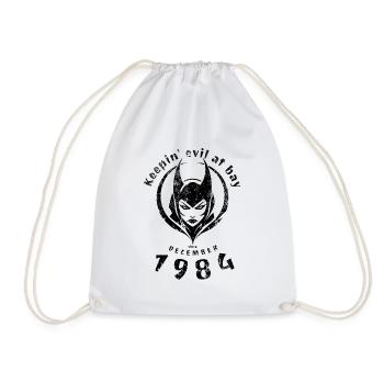 40. Geburtstag Tenir le mal à distance depuis 12/1984 - Sac de sport léger - blanc - Devant