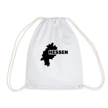 Hessen - Turnbeutel - Weiß - Vorne