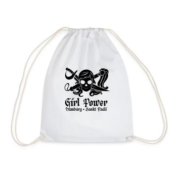 Girl Power - Saint Pauli - Sac de sport léger - blanc - Devant