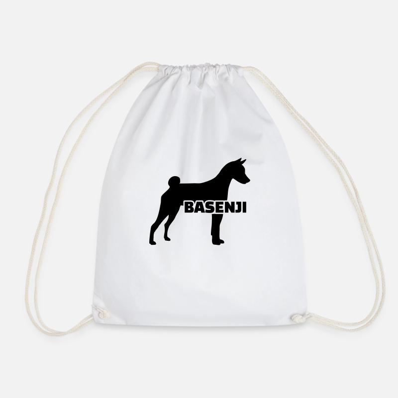 basenji - Sac de sport léger - blanc