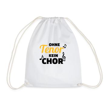 Chor - Turnbeutel - Weiß - Vorne