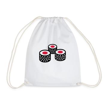 Sushi - Sac de sport léger - blanc - Devant