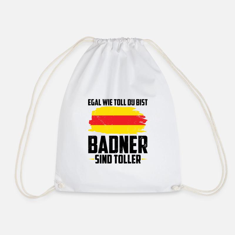 Baden - Turnbeutel - Weiß